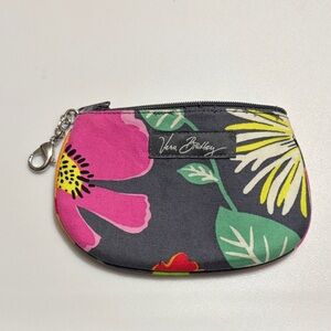 Vera Bradley Pink and Yellow Floral Cosmetic Case